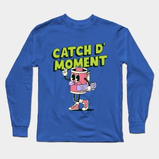 Catch The Moment T-Shirt Beige Long Sleeve T-Shirt